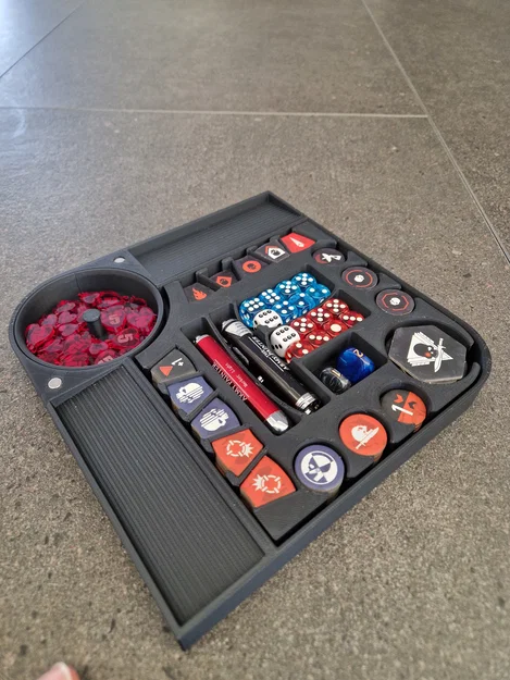 Hộp Đựng Kill Team - Kèm Khay Để Token và Xúc Xắc - Image 1