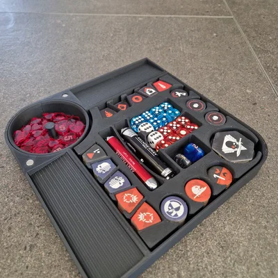 Hộp Đựng Kill Team - Kèm Khay Để Token và Xúc Xắc