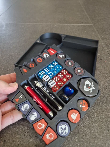Hộp Đựng Kill Team - Kèm Khay Để Token và Xúc Xắc - Image 2