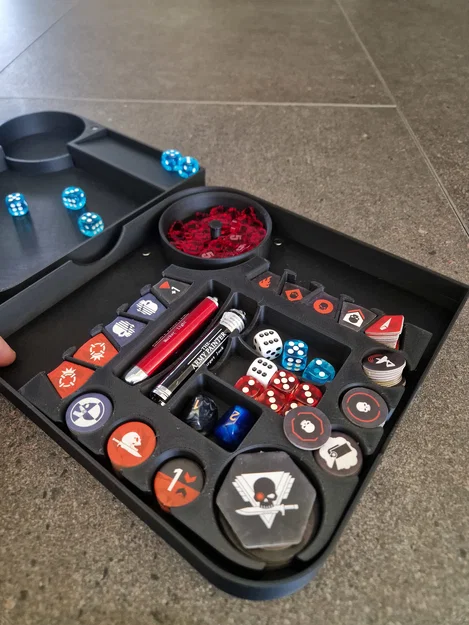 Hộp Đựng Kill Team - Kèm Khay Để Token và Xúc Xắc - Image 6