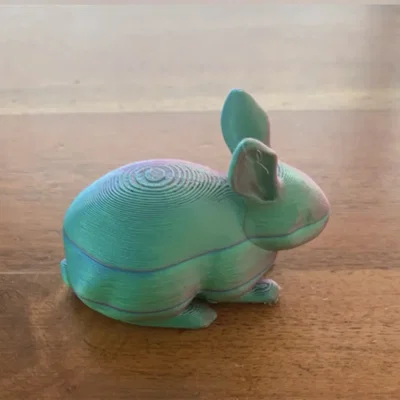 Mô hình chú thỏ 3D dễ in đáng yêu cho người mới bắt đầu