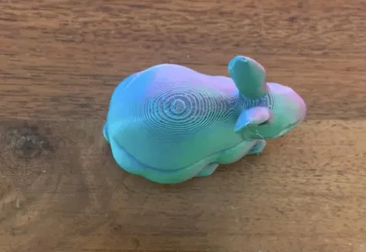 Mô hình chú thỏ 3D dễ in đáng yêu cho người mới bắt đầu - Image 2