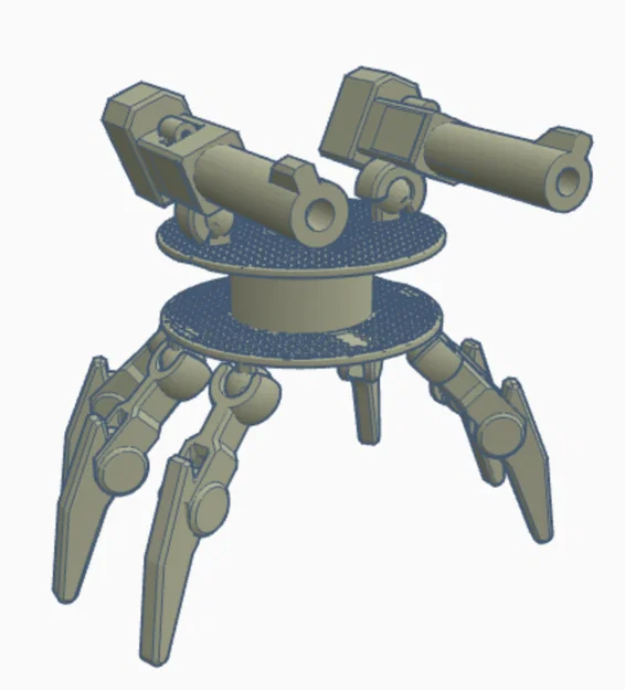 Mô hình tháp pháo mini All Terrain Assault Spool độc đáo - Image 1