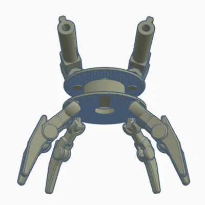 Mô hình tháp pháo mini All Terrain Assault Spool độc đáo