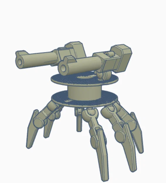 Mô hình tháp pháo mini All Terrain Assault Spool độc đáo - Image 4