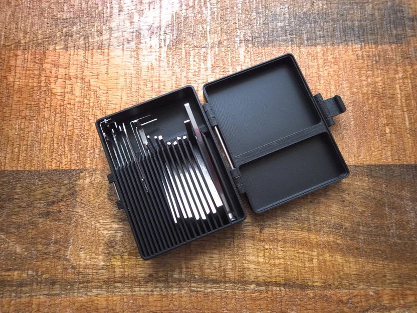 Hộp đựng có khóa dành cho dụng cụ xoay (tension wrenches) - Image 1