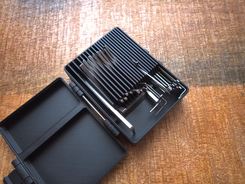 Hộp đựng có khóa dành cho dụng cụ xoay (tension wrenches) - Image 2