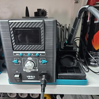Đế lót và khay cắm đầu khò 3D cho máy Yihua 8509 I