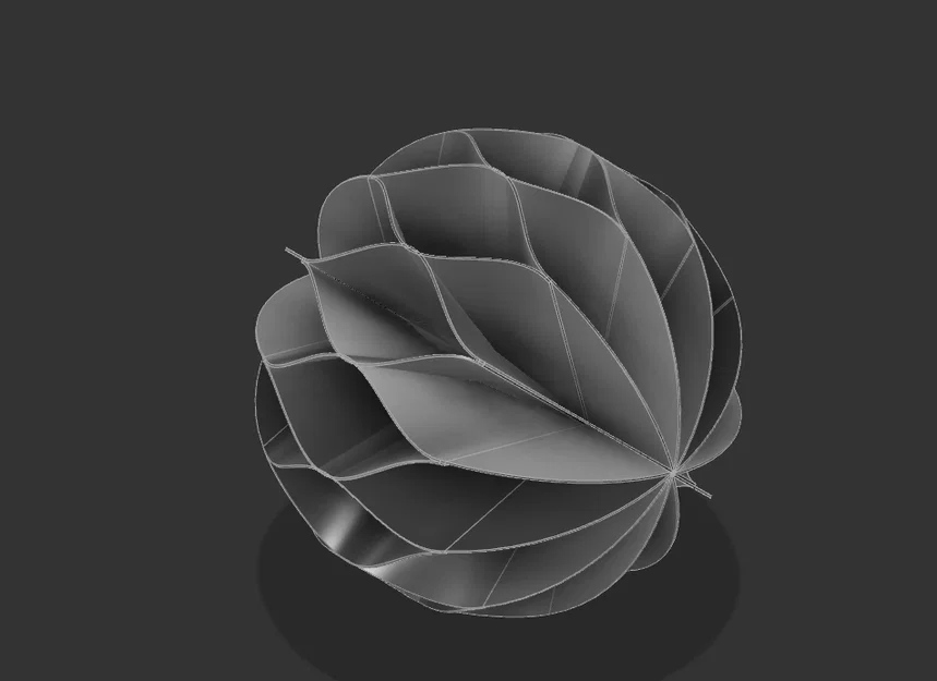 Mô hình quả cầu trang trí Simple Small Ball độc đáo cho máy in 3D - Image 1