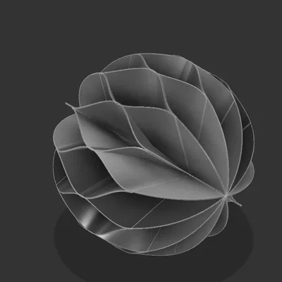 Mô hình quả cầu trang trí Simple Small Ball độc đáo cho máy in 3D