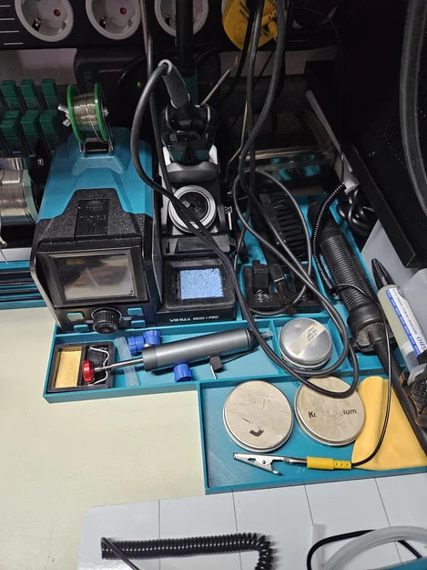 Tấm Lót Đế Cho Trạm Hàn Yihua 982D I Pro Giúp Bàn Làm Việc Gọn Gàng - Image 1