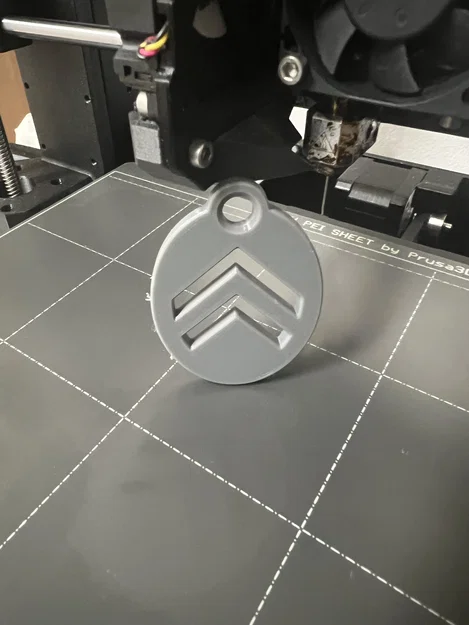 Móc khóa logo Citroen in 3D - Phụ kiện cá tính cho người yêu xe - Image 2