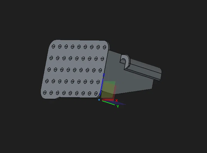 Phụ kiện cần đẩy bánh mì 3D cho máy cắt khay vuông (Bread Slicer) - Image 1