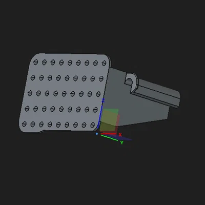 Phụ kiện cần đẩy bánh mì 3D cho máy cắt khay vuông (Bread Slicer)