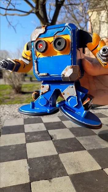 Otto B.O.T. - Battery Operated Titan: Robot Ninja Hình Nhân Cải Tiến - Image 2