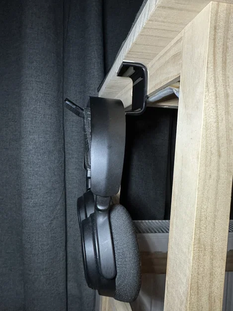 Giá treo tai nghe dưới gầm bàn 3D thông minh và gọn gàng - Image 2