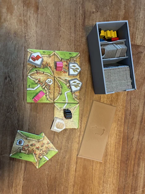 Hộp lưu trữ Carcassonne: Traders & Builders - Giải pháp gọn gàng - Image 1