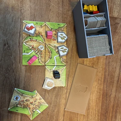 Hộp lưu trữ Carcassonne: Traders & Builders - Giải pháp gọn gàng