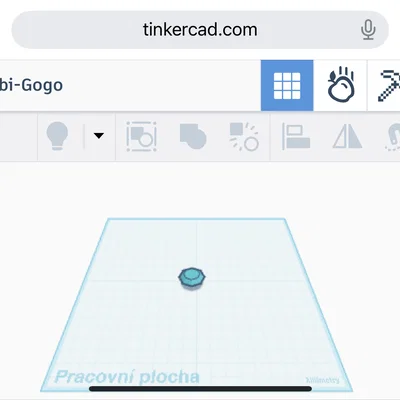 Mô hình trang trí hình kim cương nhỏ gọn cho máy in 3D