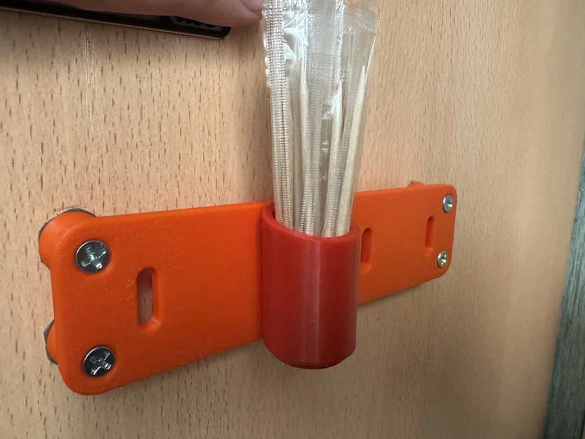 Ống đựng đồ dùng đa năng gắn bảng IKEA SKÅDIS (tùy chỉnh Solidworks) - Image 2