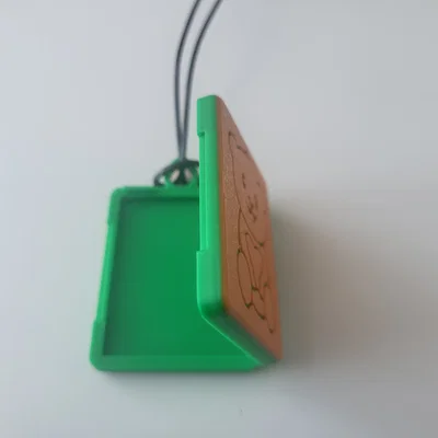 Hộp Locket Hình Gấu 3D - Khung Ảnh Đáng Yêu