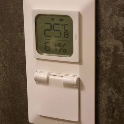 Khung ốp cảm biến nhiệt độ KCTW1Z-02 gắn tường Legrand Valena Life