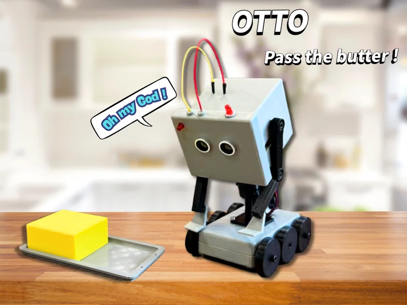 Mô hình Robot Otto Pass the Butter - Image 1
