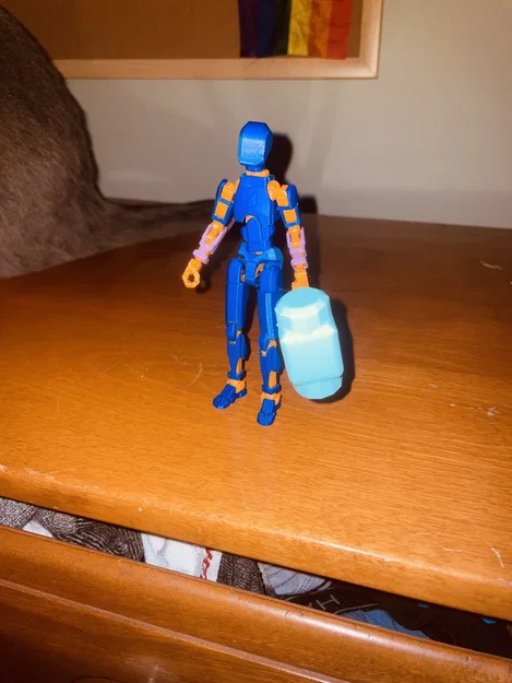 Búa tạ cho Dummy 13 - Phụ kiện vũ khí in 3D cực ngầu - Image 2