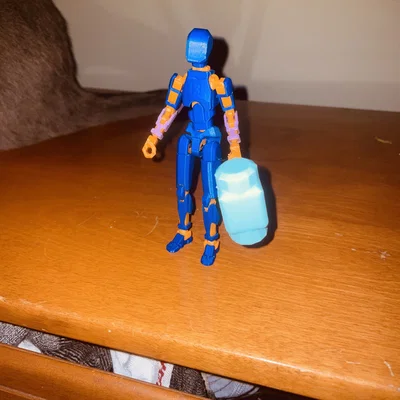 Búa tạ cho Dummy 13 - Phụ kiện vũ khí in 3D cực ngầu