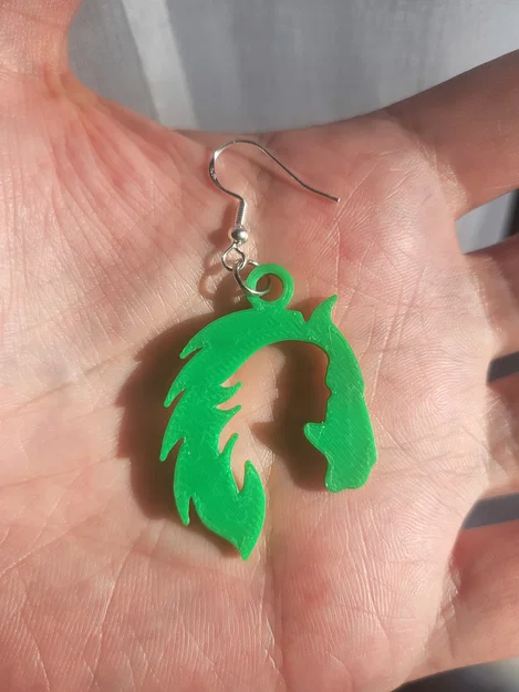 Bông tai - 074 - Dễ in - Image 1