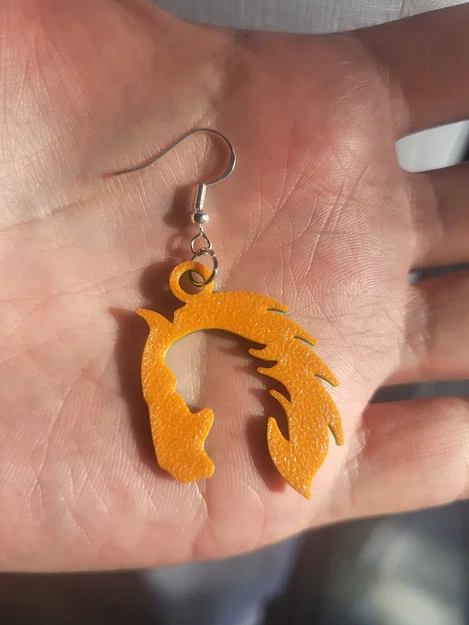 Bông tai - 074 - Dễ in - Image 2