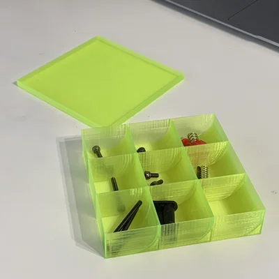 Khay nhựa in 3D đựng ốc vít, linh kiện nhỏ gọn thông minh