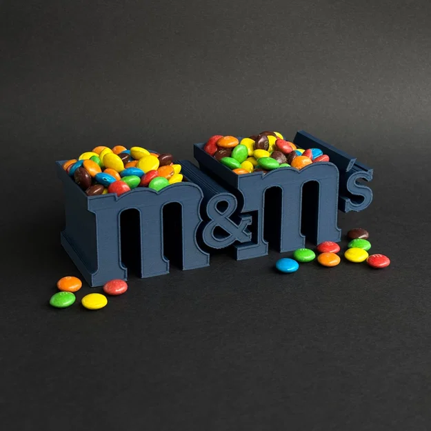 Xô đựng đồ hình logo M&M's - Image 1