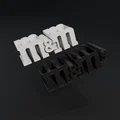 Xô đựng đồ hình logo M&M's - Thumbnail 2