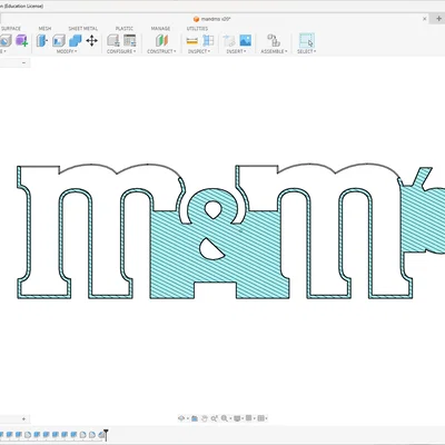 Xô đựng đồ hình logo M&M's