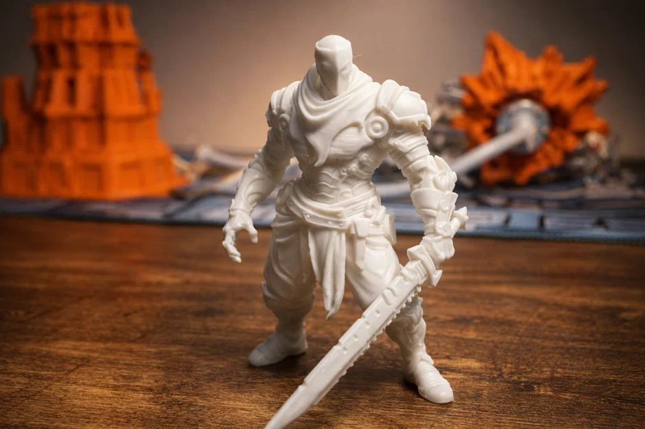 Mô hình tượng chiến binh Cyborg (Cyborg Knight) cho board game - Image 2