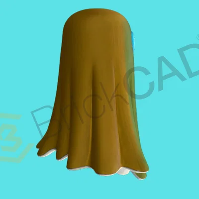 Mô hình Ghost in 3D phong cách ma quái