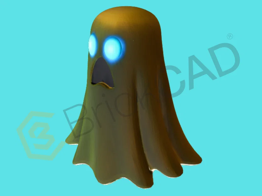 Mô hình Ghost in 3D phong cách ma quái - Image 2