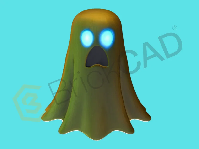 Mô hình Ghost in 3D phong cách ma quái - Image 3