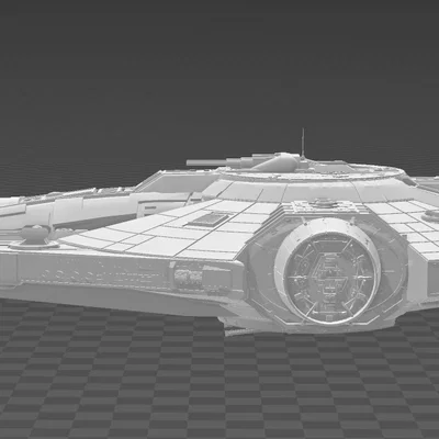 Mô hình phi thuyền Star Wars YT-2000 3D chất lượng cao