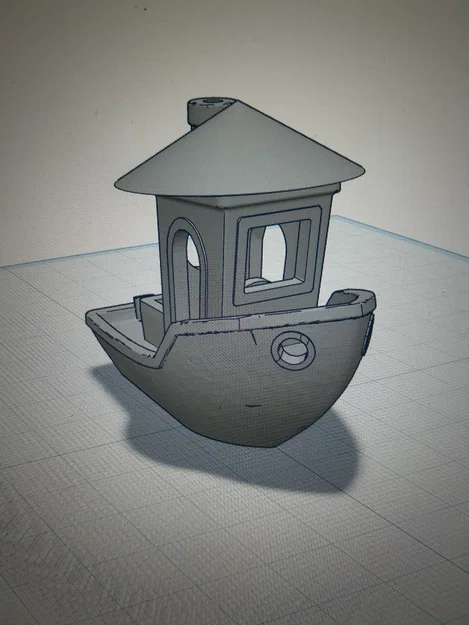 Mô hình 3D Benchsei - Phiên bản tàu Benchy phong cách võ thuật độc đáo - Image 1