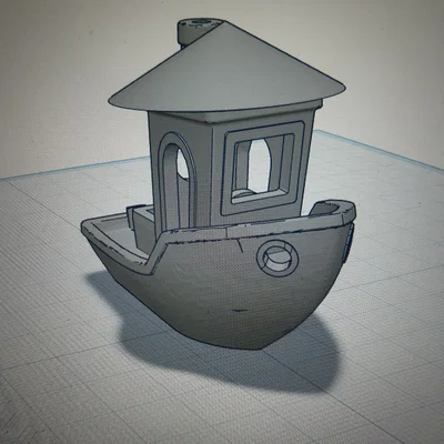 Mô hình 3D Benchsei - Phiên bản tàu Benchy phong cách võ thuật độc đáo