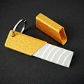 Móc khóa hình thanh cá tẩm bột (Fish finger keychain) - Thumbnail 1
