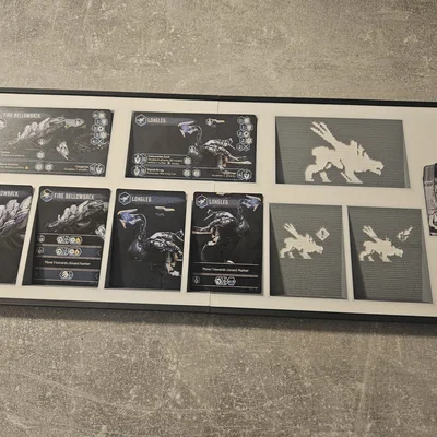 Horizon Zero Dawn Board Game - Khay đựng thẻ bài kẻ thù