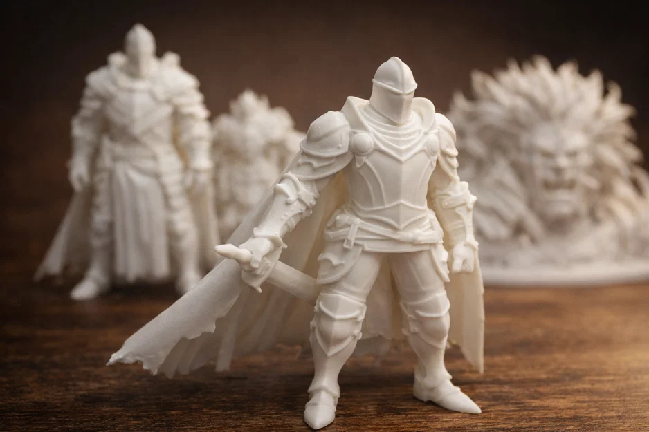 Mô hình hiệp sĩ trung cổ 3D (Cavaliere in miniatura 101) - Image 1