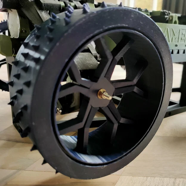 Bánh xe Cramer 120mm siêu nhẹ - Image 1