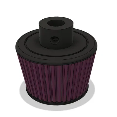 Móc khóa mô hình bộ lọc gió (Air Filter) cực chất cho người mê xe