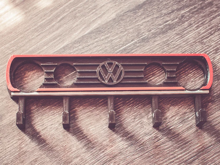 Giá treo chìa khóa Volkswagen Golf Mk2 - Phụ kiện decor độc đáo - Image 1