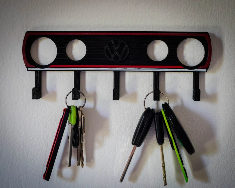 Giá treo chìa khóa Volkswagen Golf Mk2 - Phụ kiện decor độc đáo - Image 2