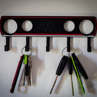Giá treo chìa khóa Volkswagen Golf Mk2 - Phụ kiện decor độc đáo
